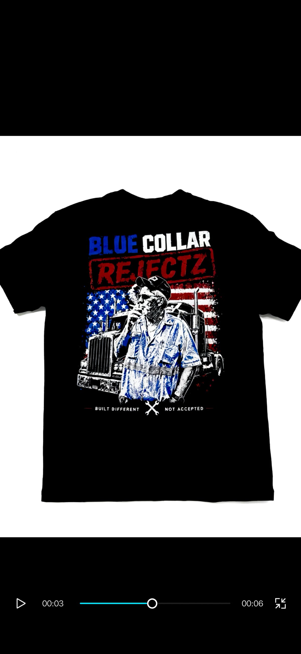 LIMITED EDITION BLUE COLLAR SUPER SOFT HEAVY T