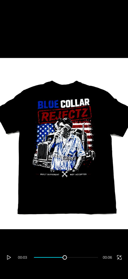 LIMITED EDITION BLUE COLLAR SUPER SOFT HEAVY T