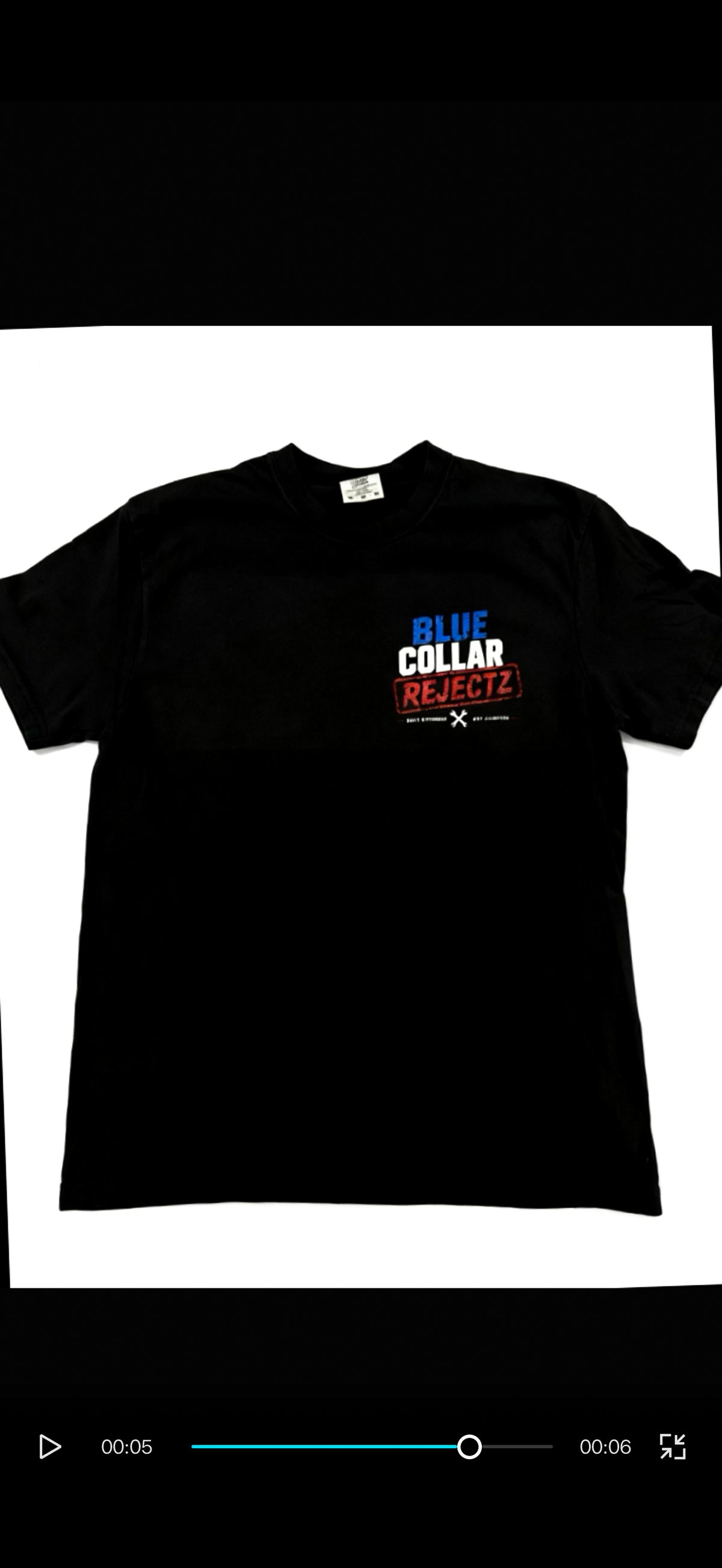LIMITED EDITION BLUE COLLAR SUPER SOFT HEAVY T